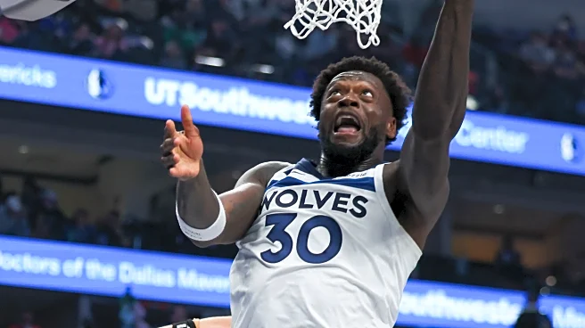 Randle scores 24, Edwards adds 17 in return from injury, as Wolves rout Mavericks 124-94