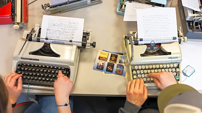 A college instructor turns to typewriters to curb AI-written work and teach life lessons