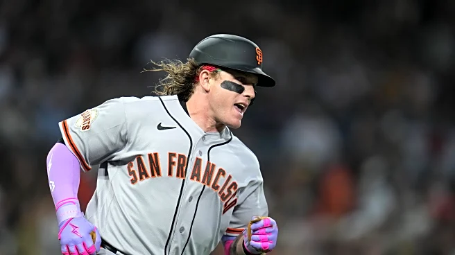 Vitello, Giants get 1st win by beating Padres 3-2 as Bader homers off Buehler