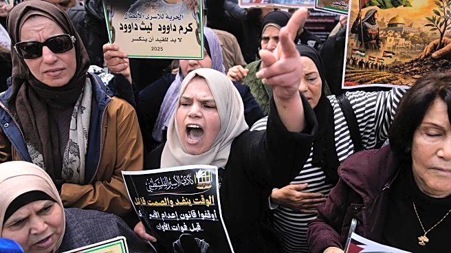 Protests in West Bank as Israel approves death penalty for Palestinians convicted of murder