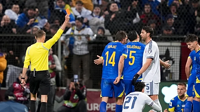 Italy-Bosnia World Cup playoff going to extra time at 1-1 with Azzurri reduced to 10 men