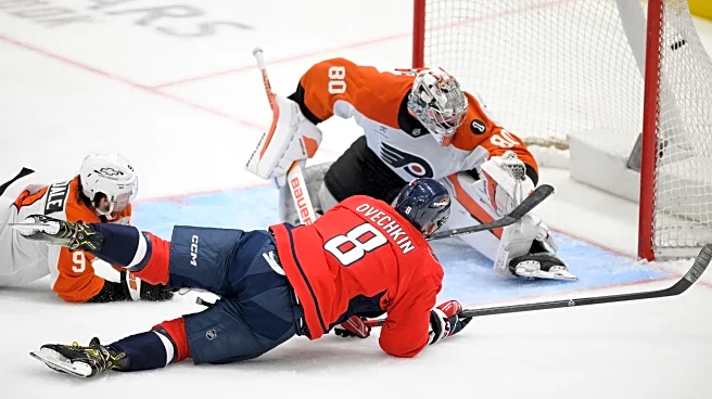 Alex Ovechkin scores twice, hitting 30 goals for 20th season, as Capitals beat Flyers 6-4