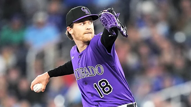 Rockies RHP Ryan Feltner leaves 2 batters after being hit by 106 mph line drive