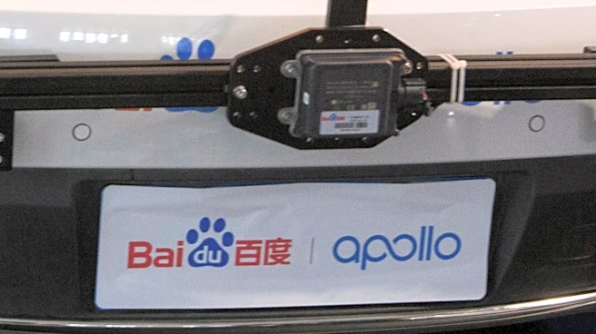 Passengers stranded in moving traffic after robotaxi outage in China's Wuhan