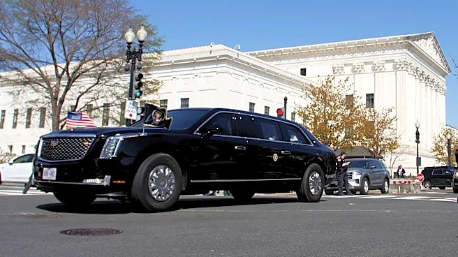 Whispers in the Supreme Court as Trump takes a front-row seat for oral arguments
