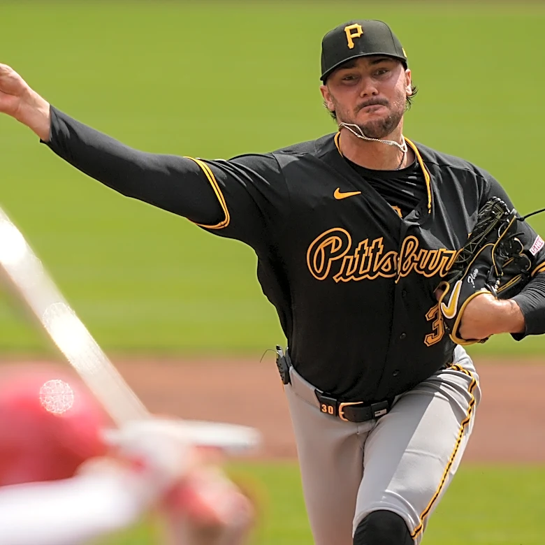 Pirates' Paul Skenes limits Reds' offense and gets his 1st win of 2026