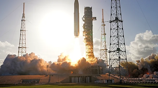 The Latest: Rocket lifts off with 4 Artemis II astronauts on a mission to the moon and back