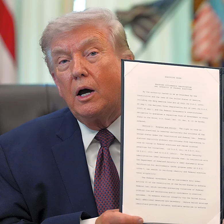 Democrats sue to block Trump's executive order targeting mail ballots