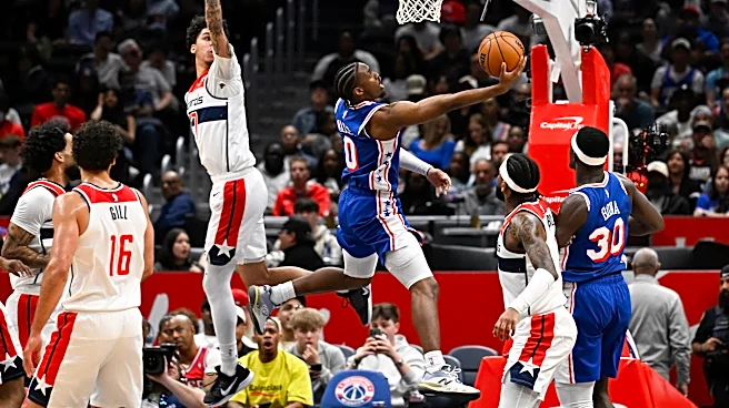 Paul George scores 39 points in the 76ers' 153-131 win over the Wizards