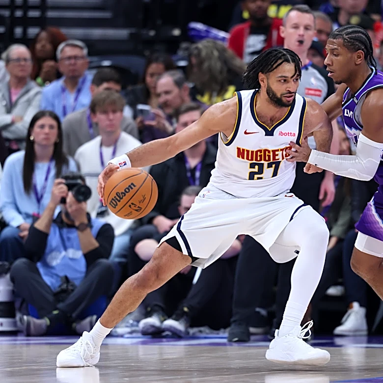 Jamal Murray makes 10 3-pointers, including a half-court heave, to lead Nuggets past Jazz 130-117