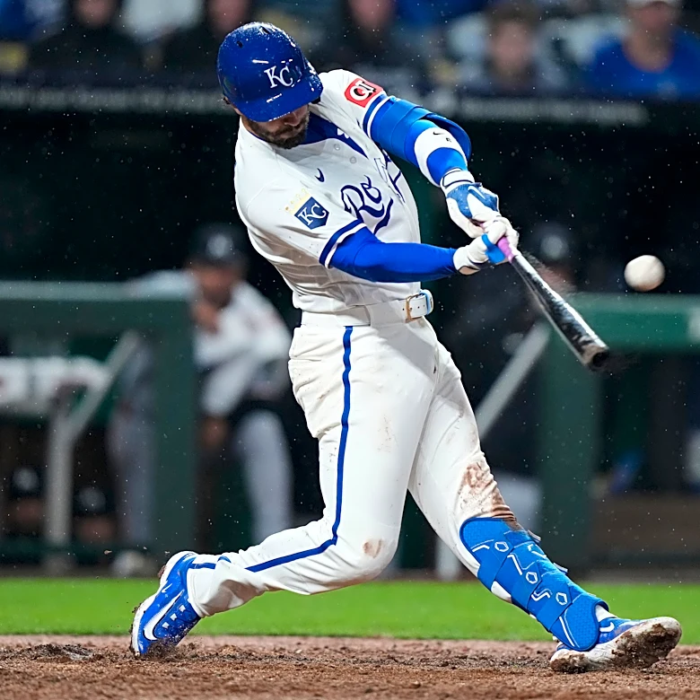 Jonathan India hits grand slam and Kyle Isbel goes 4 for 4 as Royals outslug Twins 13-9 in rain