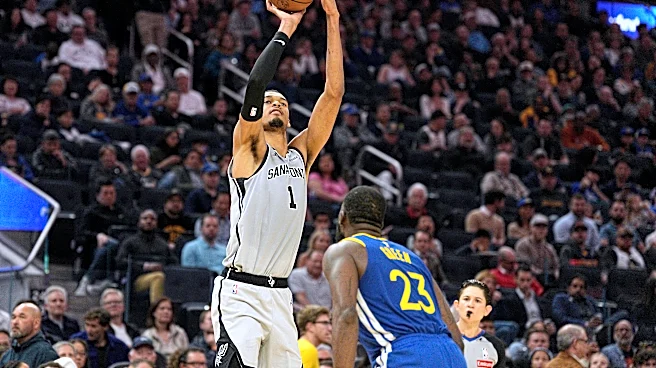 Victor Wembanyama's 41 points and 18 rebounds lead Spurs to 10th straight win, 127-113 over Warriors