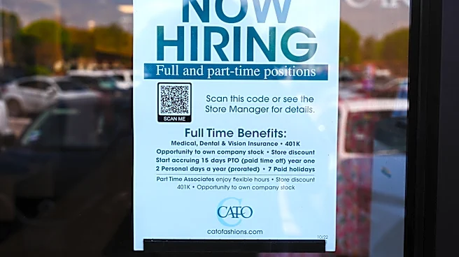 US jobless aid filings fall to 202,000 as layoffs remain low despite uncertainty of Iran war