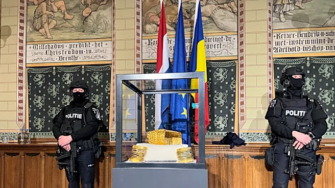 A priceless ancient golden helmet stolen from a Dutch museum is recovered