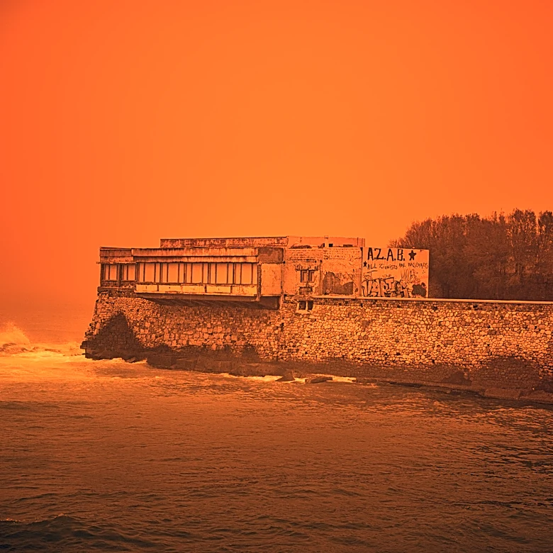 Saharan dust storm turns Greek sky red as winds and flooding leave 1 person dead