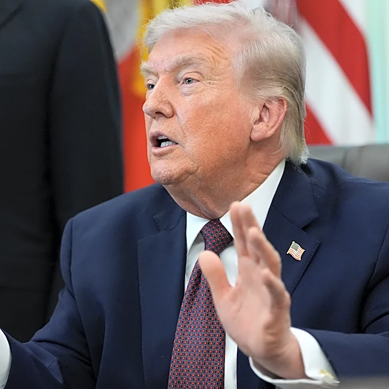 Trump unveils 100% tariff on some patented drugs on 'Liberation Day' anniversary