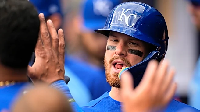 Rookie catcher Carter Jensen gets scratched from Royals' starting lineup after oversleeping