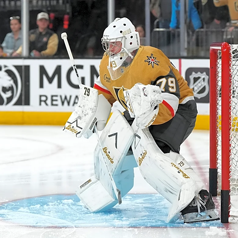 Golden Knights activate Carter Hart off injured reserve and start him versus Flames