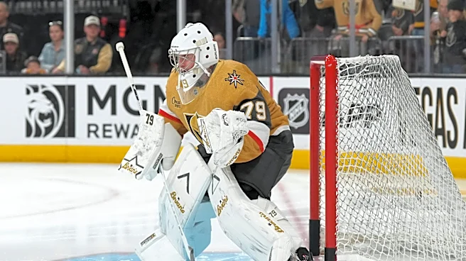 Golden Knights activate Carter Hart off injured reserve and start him versus Flames