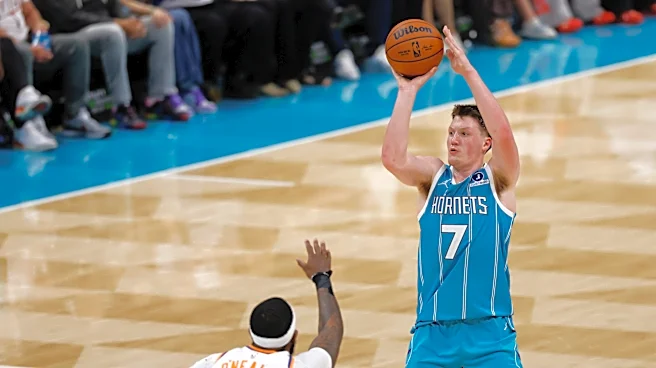 Charlotte's Kon Knueppel sets Hornets' franchise record for 3-pointers in a season