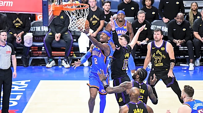 Gilgeous-Alexander’s 28 points lead Thunder's 139-96 rout of Lakers as Doncic hurts hamstring