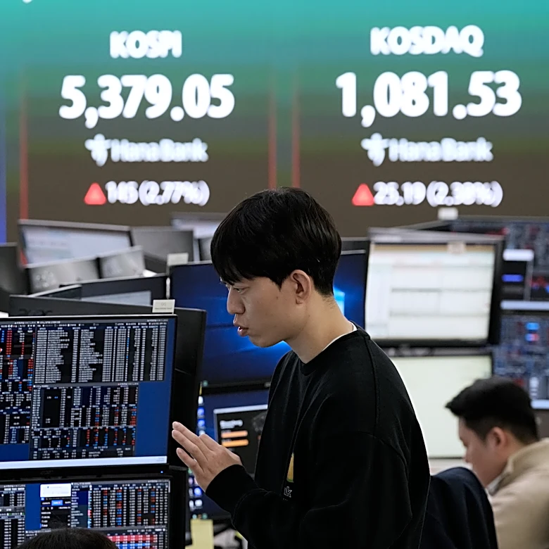 Oil prices surge while Asian share prices rise moderately