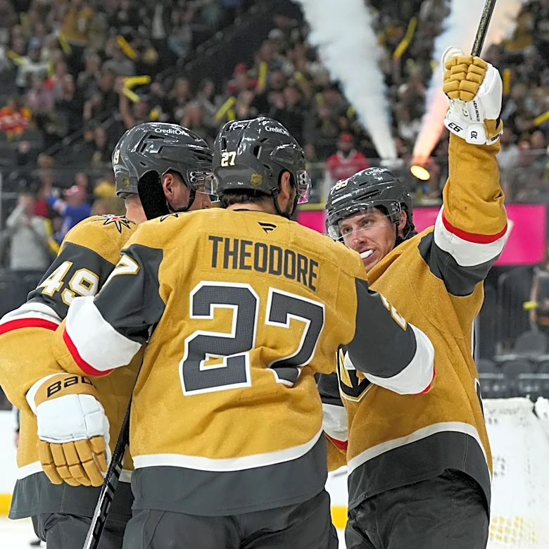 Marner has 5 points and Golden Knights score 3 times in 3rd period to beat Flames 6-3