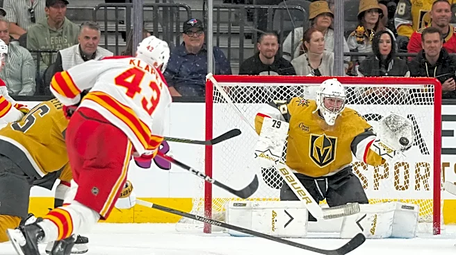 Golden Knights activate Carter Hart off injured reserve to beat Flames