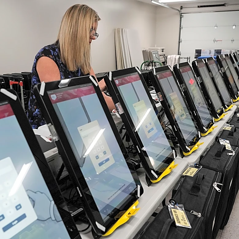 Georgia lawmakers end annual session without settling conflict on voting machines