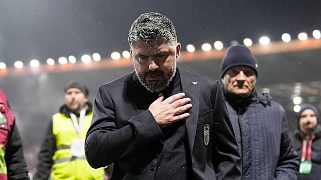 Gennaro Gattuso is out as Italy's coach after team failed to qualify for World Cup