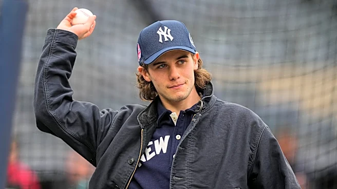 Jack Hughes and Aerin Frankel take the Olympic gold medal tour to Yankee Stadium