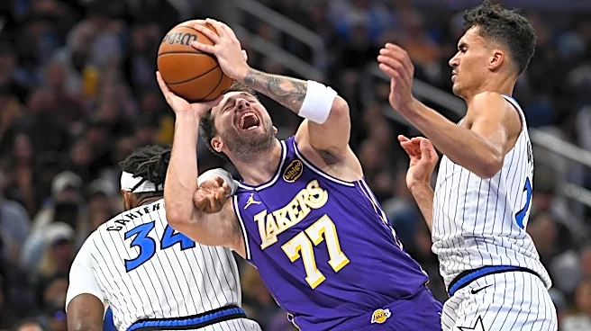 NBA scoring leader Luka Doncic to miss rest of Lakers' regular season with hamstring strain