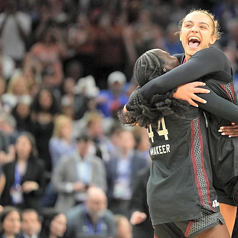 South Carolina returns to the NCAA championship game in a showdown with newcomer UCLA