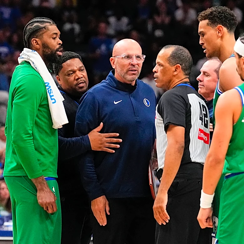 Mavs coach Jason Kidd ejected shortly before Naji Marshall is tossed as well against Orlando