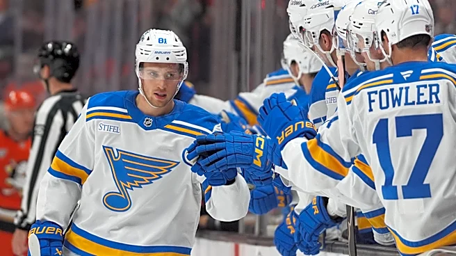 Dylan Holloway's two goals help Blues keep slim playoff hopes alive with 6-2 win over Ducks