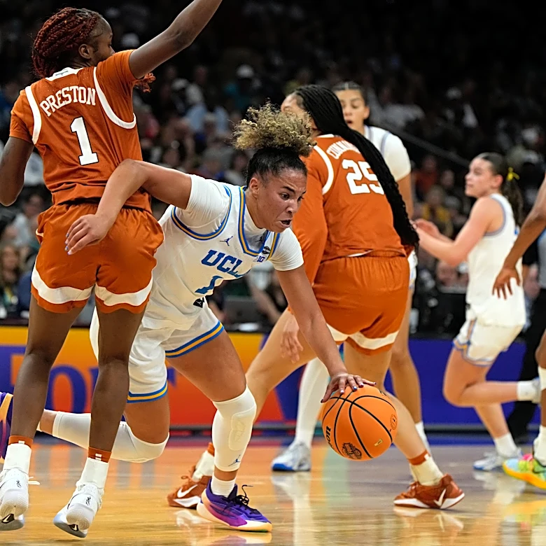 UCLA withstands Texas' late charge, reaches 1st national championship game with grinding 51-44 win