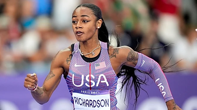 US sprinters Richardson and Coleman advance to the Stawell Gift semifinals in Australia