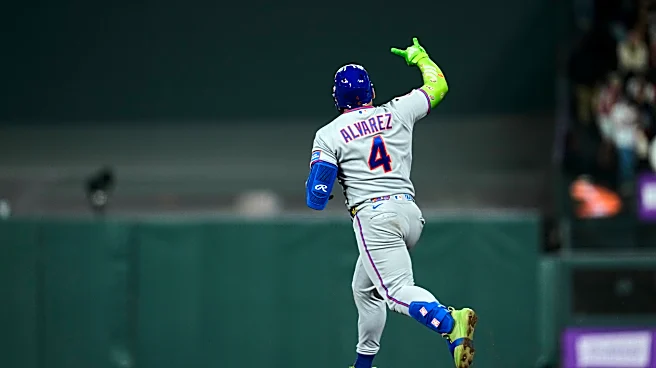 Alvarez hits 2 homers and Mets bust out at the plate to back McLean in 10-3 blowout of Giants