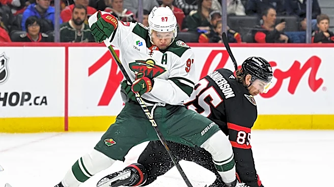 Hartman scores twice to lead the Wild to a 4-1 win over the Senators