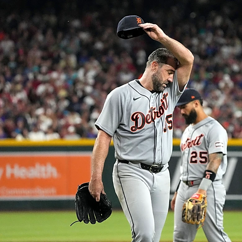 Tigers place Justin Verlander on 15-day injured list with hip injury