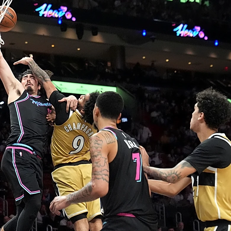 Heat's Jaime Jaquez Jr. catches flight to Phoenix to watch his sister Gabriela play for NCAA title