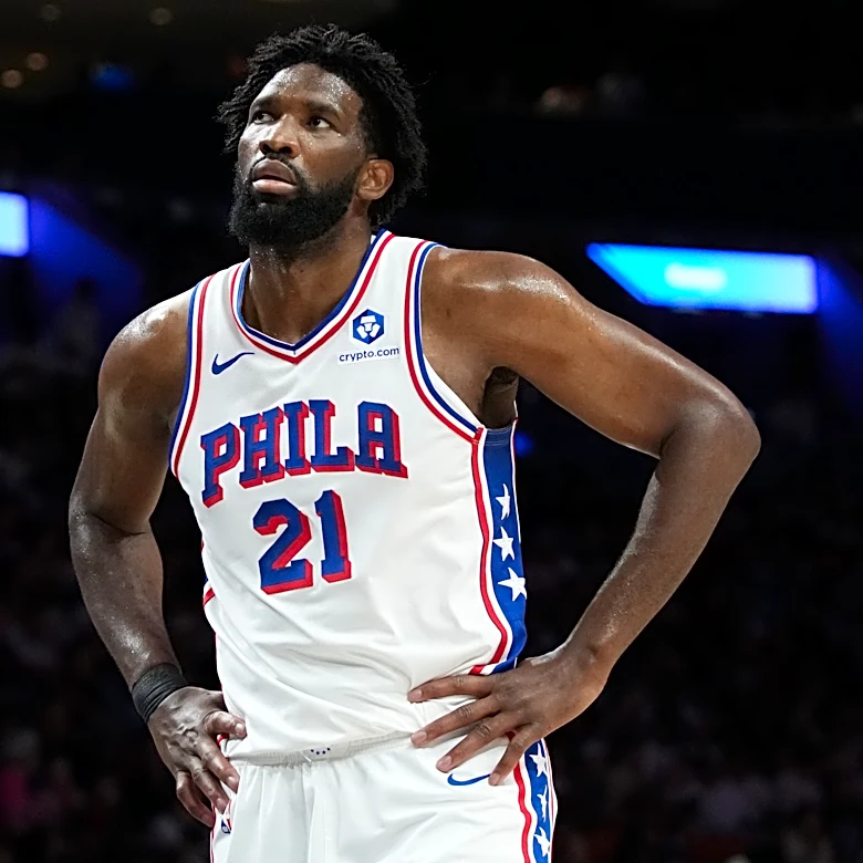 Joel Embiid, out against Pistons, says he was upset over being held out Wednesday