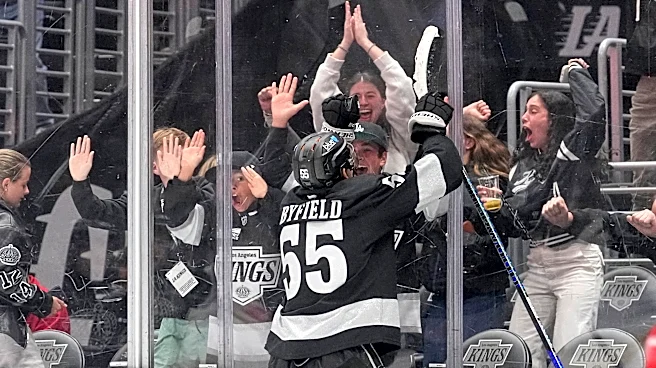 Quinton Byfield scores in OT to boost Kings' playoff hopes with a 7-6 win over Maple Leafs