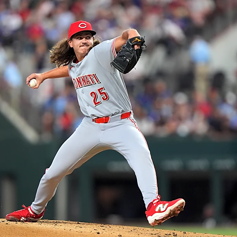Lowder lowers career ERA to 1.30, best by a Reds pitcher through 8 starts, and matches Fernando
