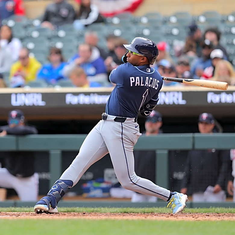 Richie Palacios hits 2-run homer in 10th inning to lift Rays over Twins 4-1