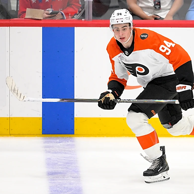 Porter Martone’s OT power-play goal lifts Flyers past Bruins 2-1, keeps playoff push alive