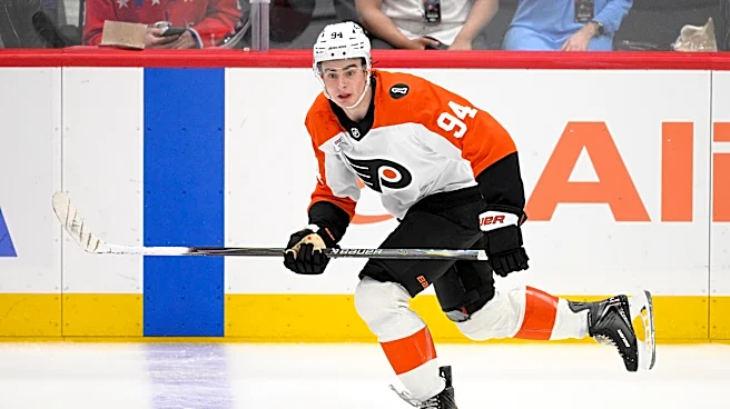 At just 19 years old, rookie Porter Martone is already pushing the Flyers toward a playoff run