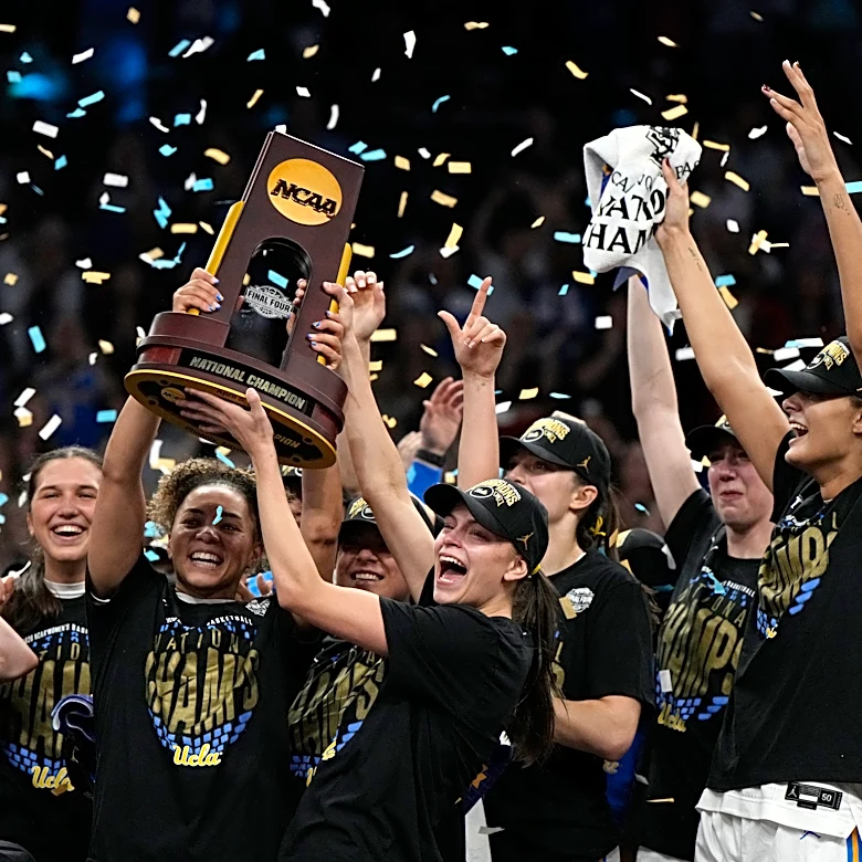NCAA champion UCLA finishes No. 1 in women's AP Top 25 ahead of South Carolina, UConn, Texas, Duke