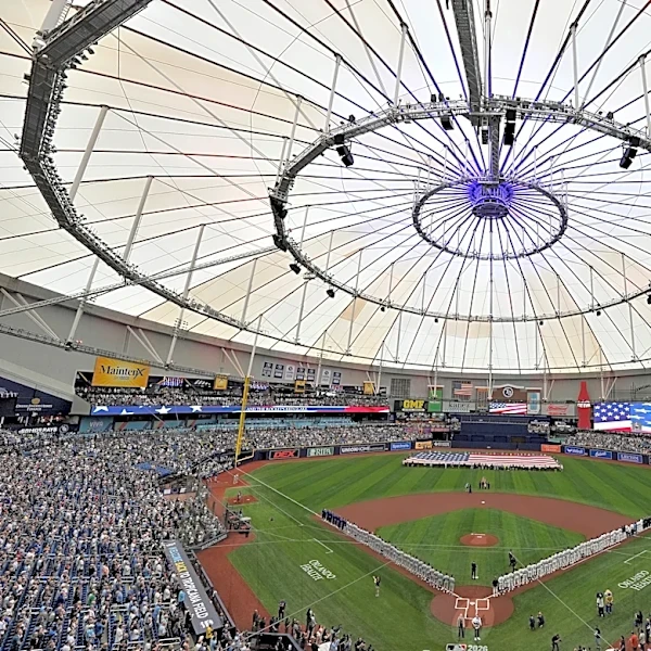 Rays are victorious in return to Tropicana Field after Hurricane Milton tore off the roof in 2024