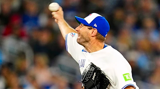 Blue Jays RHP Max Scherzer leaves start against Dodgers after two innings